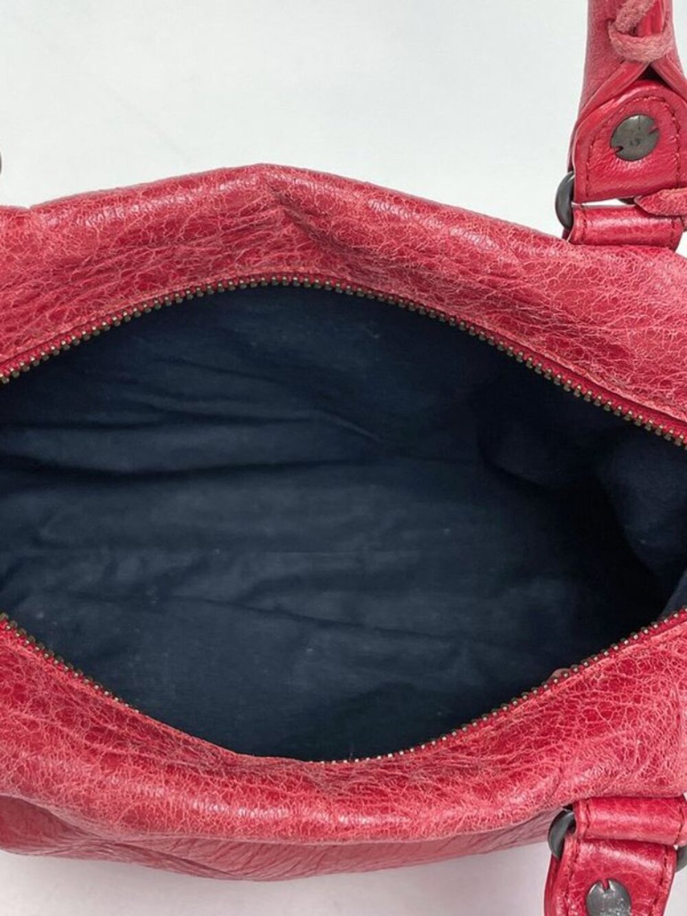 Balenciaga Mini Twig 2-Way Shoulder Bag Leather Red - Picture 10 of 10